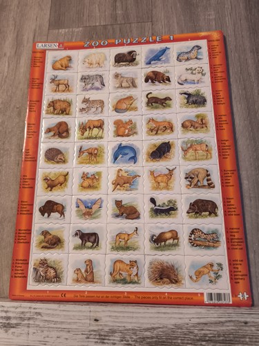 Zoo puzzle larsen - puzzle,