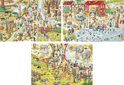 Puzzle spaß zoo - puzzle,