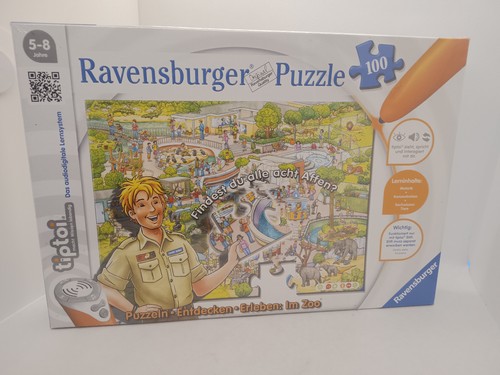 Tiptoi ravensburger puzzle 100 - ravensburger,