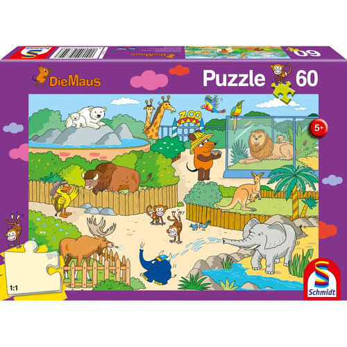 Schmidt spiele puzzle zoo - spiele, puzzle: