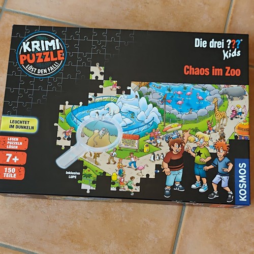 Kosmos krimi puzzle - puzzle, drei