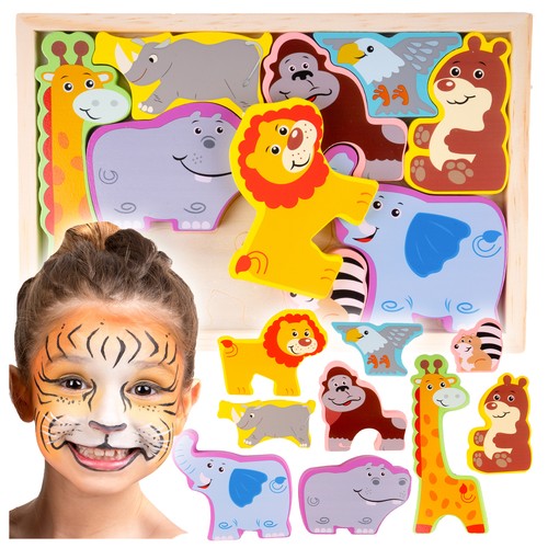 Malplay puzzle zootiere - malplay,
