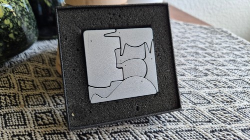 Metall puzzle metro zoo - metall, "metro