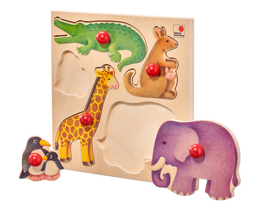 Selecta 62046 holzpuzzle zoo - selecta,
