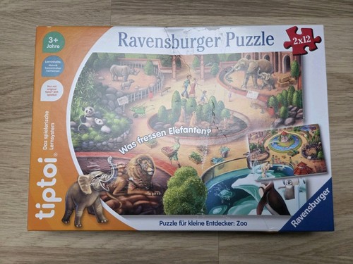 Tiptoi puzzle zoo 2x12 - tiptoi,