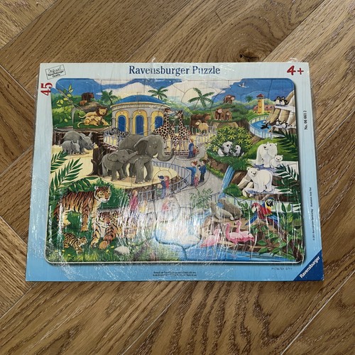 Besuch zoo rahmenpuzzle - besuch,