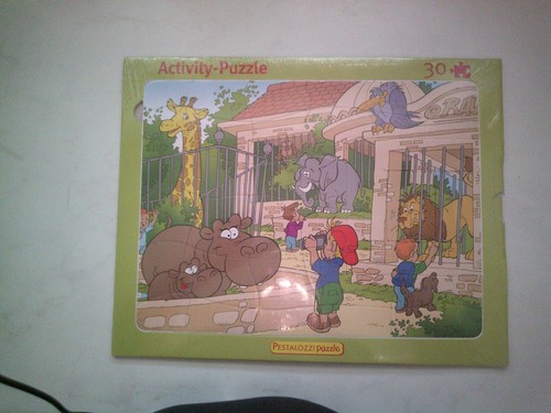 Activity puzzle zoo - activity,