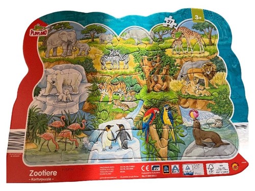 Playland puzzle konturpuzzle - puzzle,