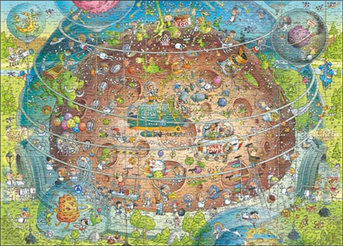 Puzzle funky zoo - t.),