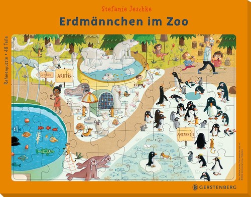 Rahmenpuzzle erdmännchen - rahmenpuzzle,