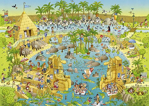 Puzzle funky zoo - funky,