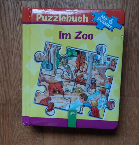Puzzlebuch zoo mit 6 - puzzlebuch,
