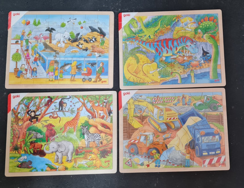 Goki rahmenpuzzle 48 - goki, 3+,