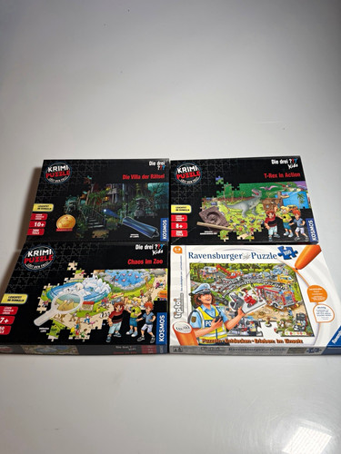 Ravensburger puzzle set - ravensburger, 4x