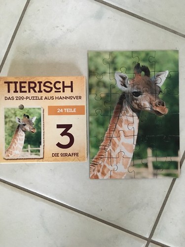 Puzzle giraffe 24 große - puzzle,