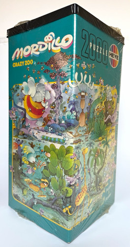 Heye mordillo crazy zoo puzzle - heye,