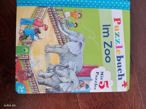 Puzzelbuch zoo puzzles - puzzelbuch, im