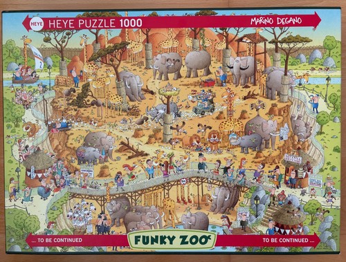 Heye puzzle 1000 - puzzle, zoo