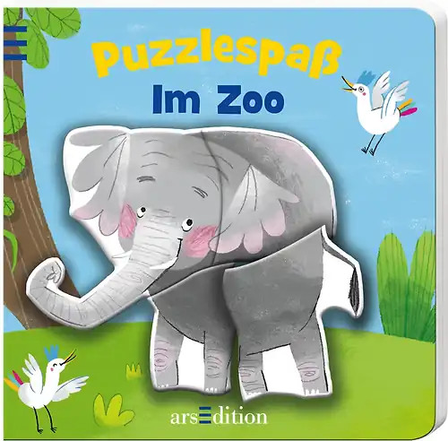 Puzzlespaß im zoo - puzzlespaß,