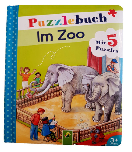 Puzzlebuch zoo mit 5 - puzzlebuch, im
